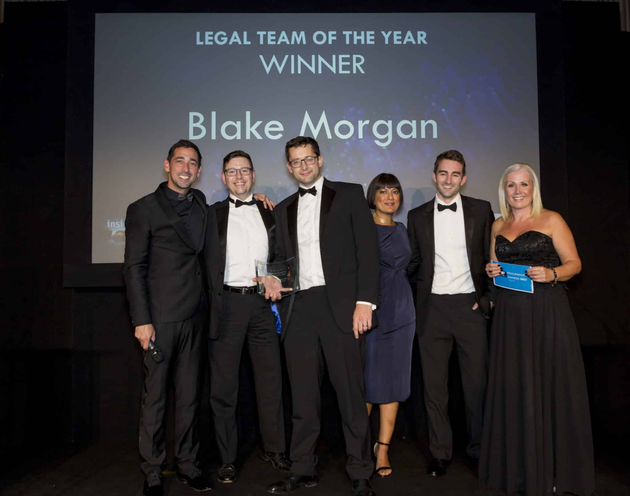 Blake Morgan Crowned Legal Team Of The Year In Wales Blake Morgan